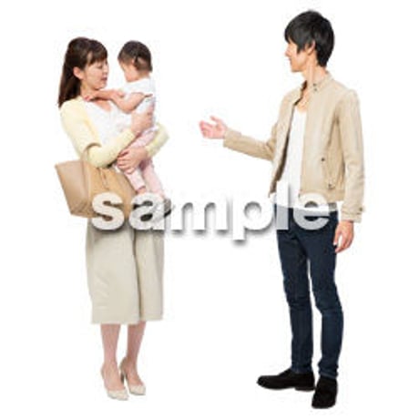 Cutout People　ファミリー　GG_117