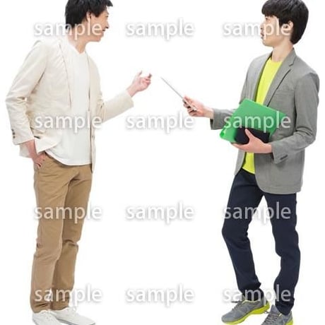 Cutout People　ビジネス-日本人　EE_157
