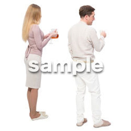 Cutout People　外国人　II_139
