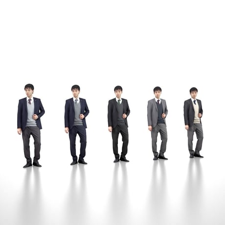 3D人物素材  [Posed]  103_Sota