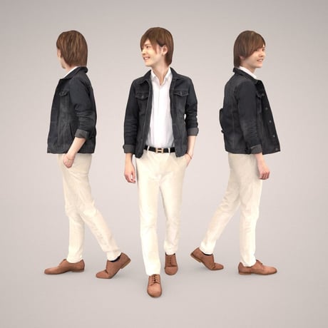 3D人物素材 [Posed]   087_Ren