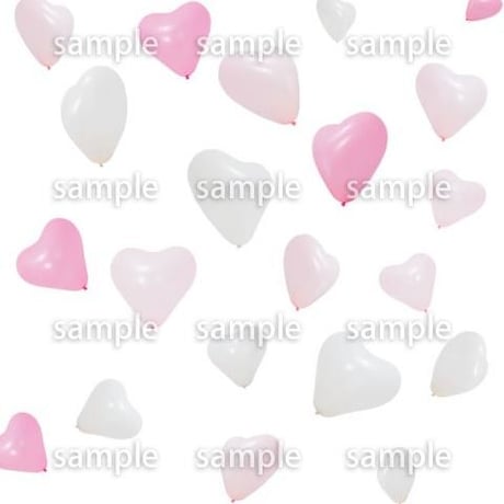 Cutout People　パーティー　ハート風船　DD_Balloon