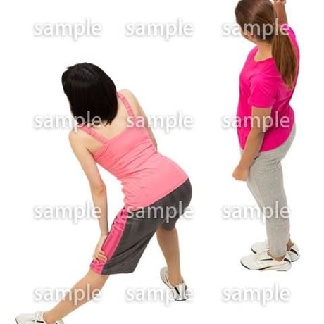 Cutout People　スポーツ 鳥瞰　CC_354