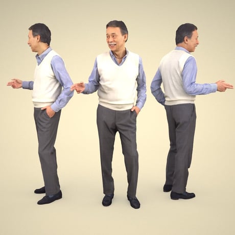 3D人物素材 [Posed]   049_Ken