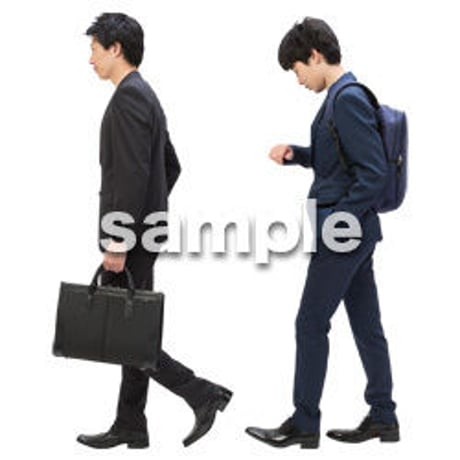 Cutout People　ビジネス-日本人　EE_133