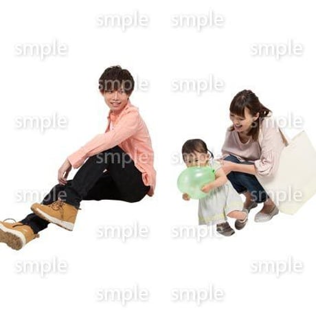 Cutout People　ファミリー　II_242