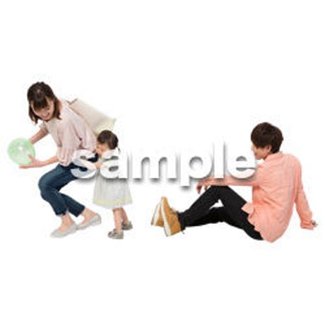 Cutout People　ファミリー　II_243