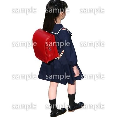 人物切抜き素材　こどもファミリー編　B_038