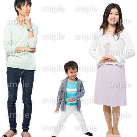 Cutout People　ファミリー　II_181