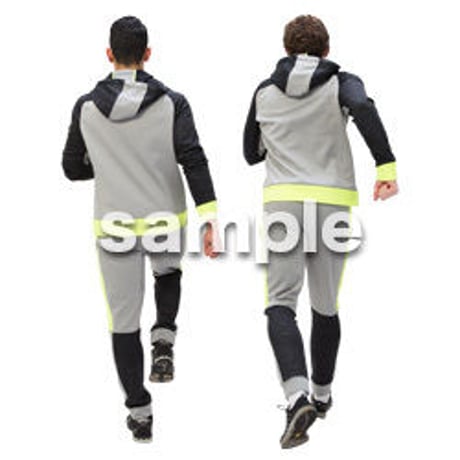 Cutout People　スポーツ　CC_010