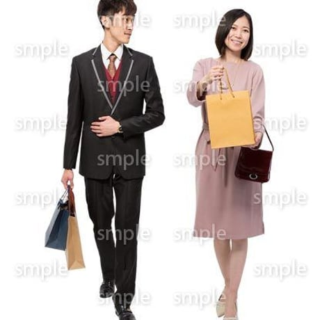 Cutout People　ショッピング　JJ_116