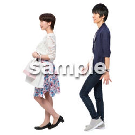 Cutout People　ショッピング　JJ_018