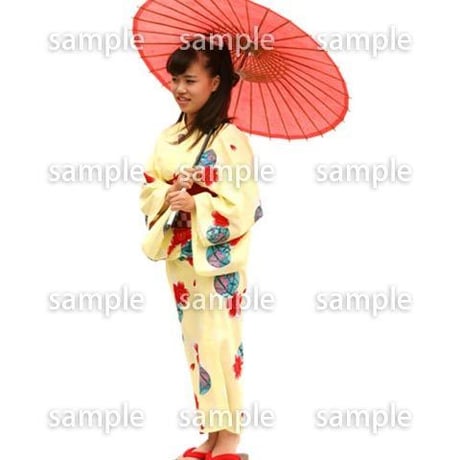 人物切抜き素材　夏服・フィットネス編　J_047