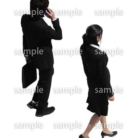 Cutout People　鳥瞰　人物　FF_114