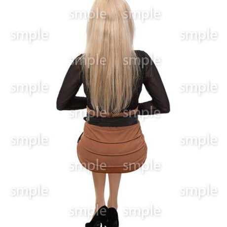 Cutout People　座る　外国人　KK_515