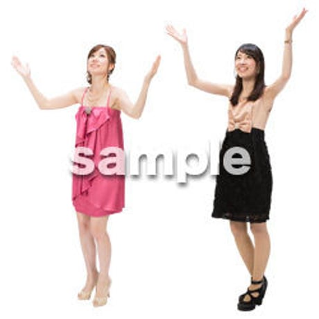 Cutout People　パーティー　DD_112