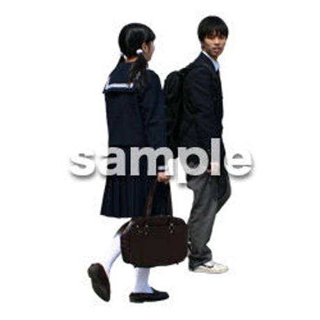 人物切抜き素材　こどもファミリー編　B_365