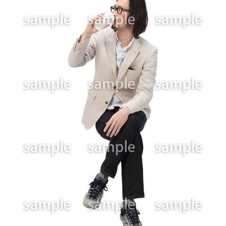 Cutout People　日本人カジュアル　BB_411