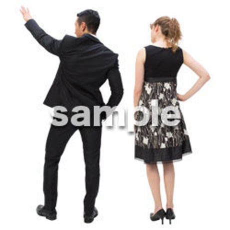 Cutout People　パーティー　DD_055