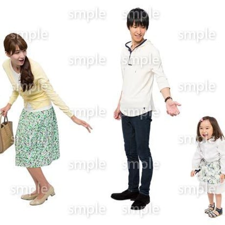 Cutout People　ファミリー　GG_067