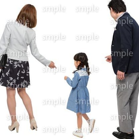 Cutout People　ファミリー　GG_024