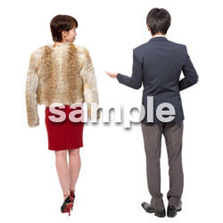 Cutout People　ハイクラス　日本人　HH_165