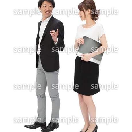 Cutout People　ビジネス-日本人　EE_062