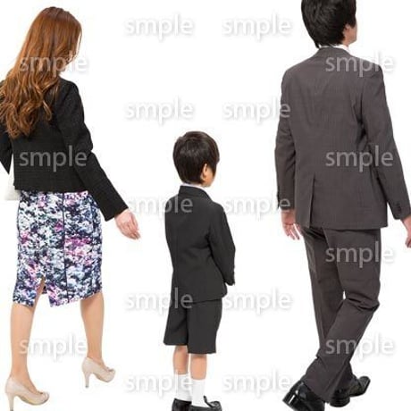 Cutout People　ファミリー　GG_009