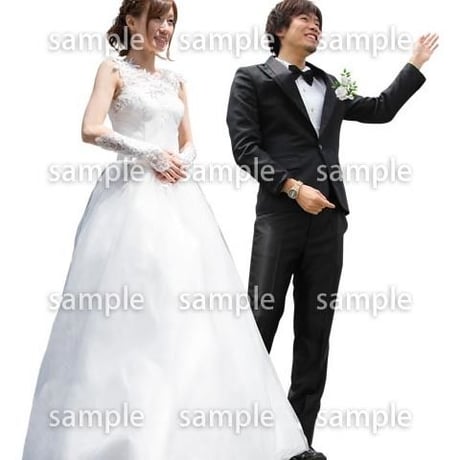 Cutout People　ウェディング　DD_039