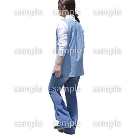 人物切抜き素材　シニア介護編　S_293