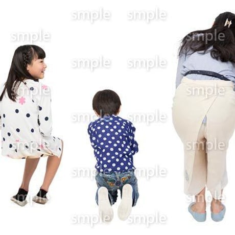 Cutout People　ファミリー　II_270