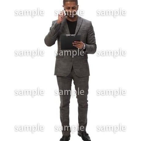 Cutout People　ビジネス　AA_106