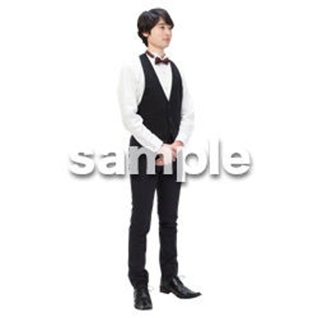 Cutout People　パーティースタッフ　DD_187