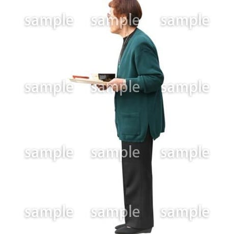 人物切抜き素材　シニア編　C_221