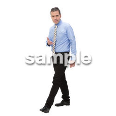 Cutout People　ビジネス　AA_147