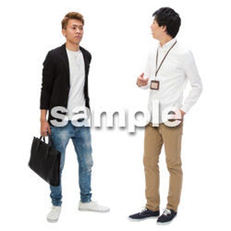 Cutout People　ビジネス-日本人　EE_167