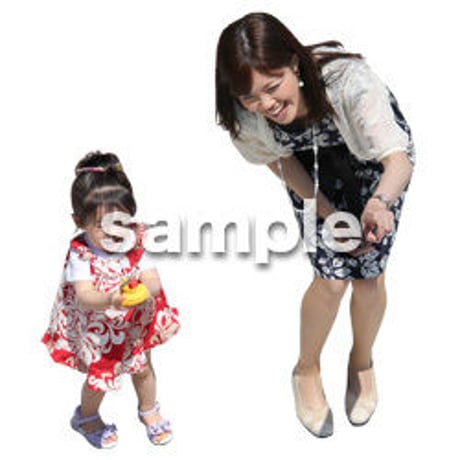 Cutout People　鳥瞰　人物　FF_147