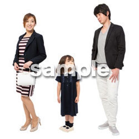 Cutout People　ファミリー　GG_032