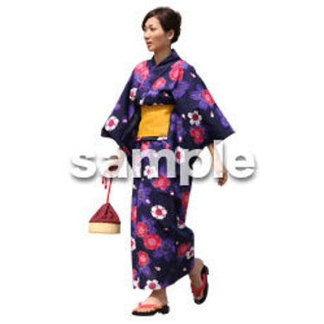 人物切抜き素材　夏服・フィットネス編　J_026