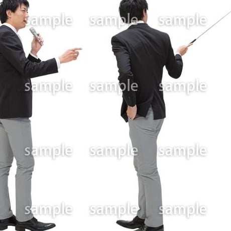 Cutout People　ビジネス-日本人　EE_039
