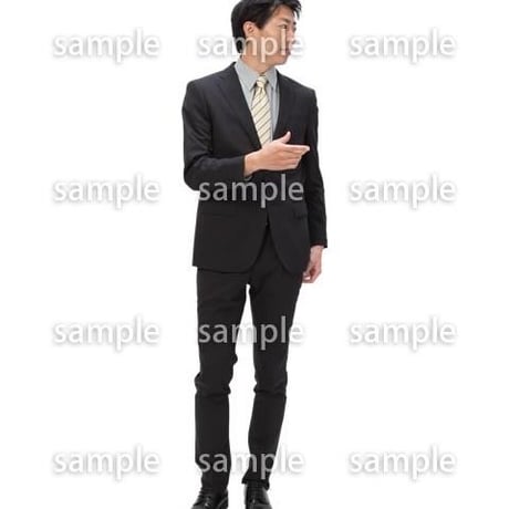 Cutout People　ビジネス　AA_181