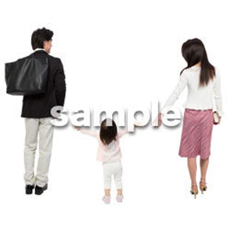 Cutout People　ファミリー　GG_050