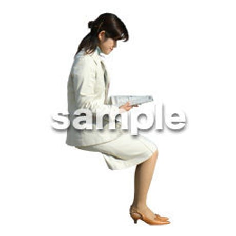 人物切抜き素材　男性女性編　A_367