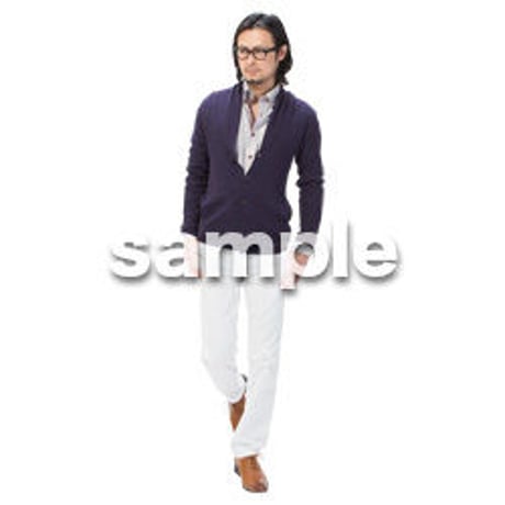 Cutout People　日本人カジュアル　BB_186
