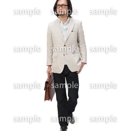 Cutout People　ビジネス　AA_196