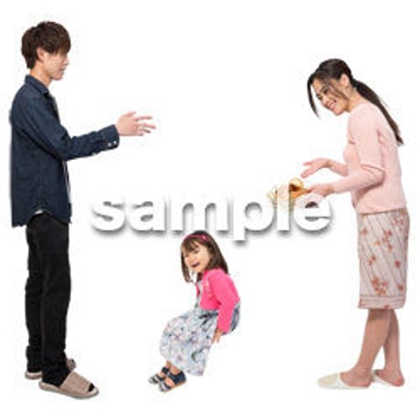 Cutout People　ファミリー　II_198