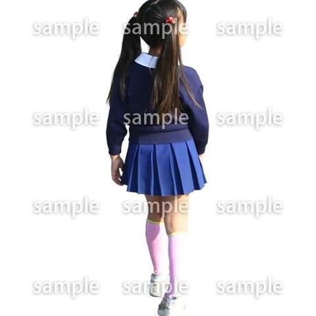 人物切抜き素材　こどもファミリー編　B_310