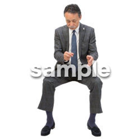 Cutout People　ビジネス-日本人　EE_426