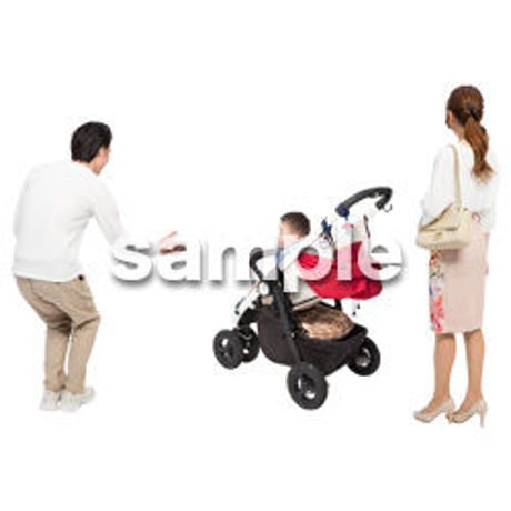 Cutout People　ファミリー　GG_139