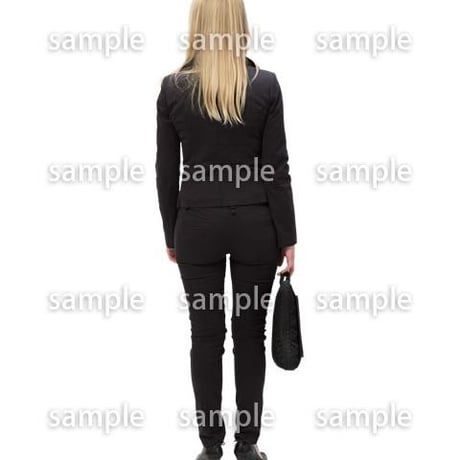 Cutout People　ビジネス　AA_205